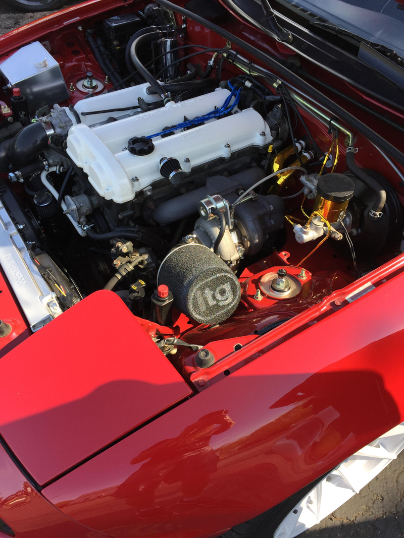 Very nicely done turbo Miata